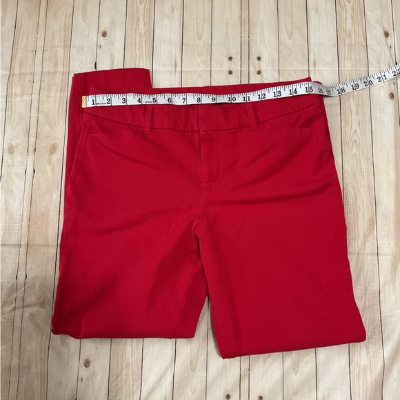 Vibrant Red Pants Size 10 old navy - Picture 6 of 11